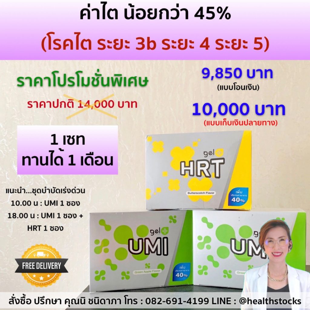 ไตเสื่อม ไตวาย ดูแลได้