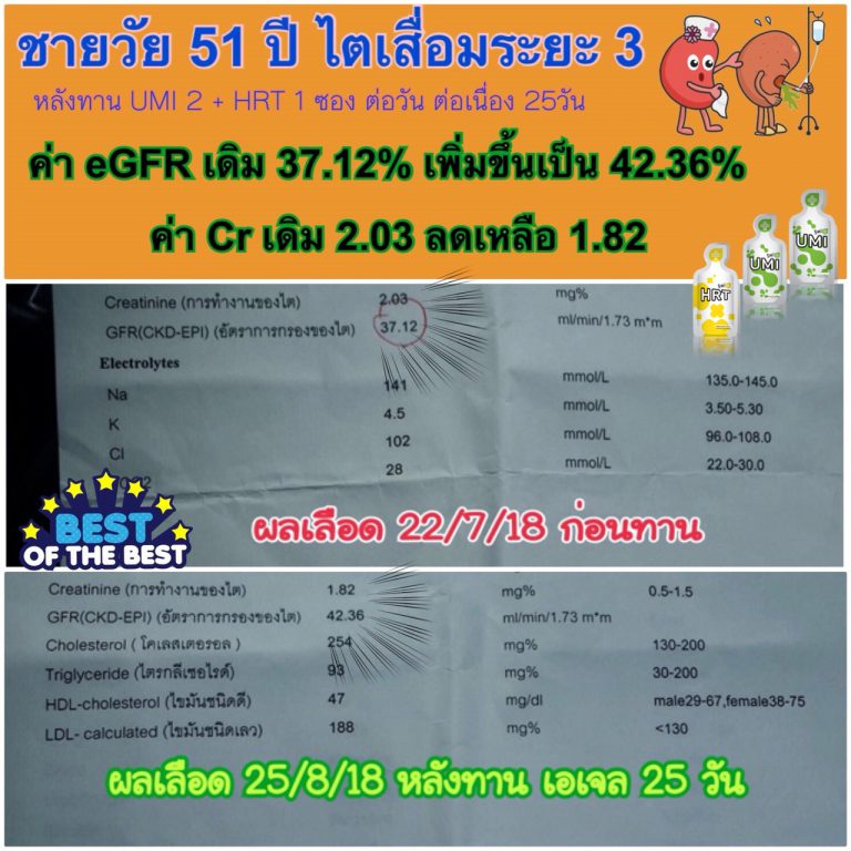 ไตเสื่อม ไตวาย ดูแลได้