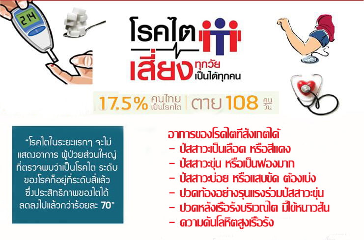 ไตเสื่อม ไตวาย ดูแลได้